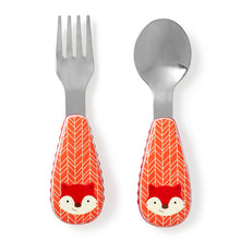 Load image into Gallery viewer, Skip Hop Zoo Utensils Fork &amp; Spoon
