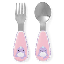 Load image into Gallery viewer, Skip Hop Zoo Utensils Fork &amp; Spoon
