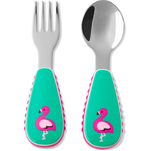 Load image into Gallery viewer, Skip Hop Zoo Utensils Fork &amp; Spoon
