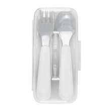 Load image into Gallery viewer, OXO Tot On the Go Fork And Spoon Set
