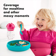 Load image into Gallery viewer, OXO Tot Sleeved Roll Up Bib
